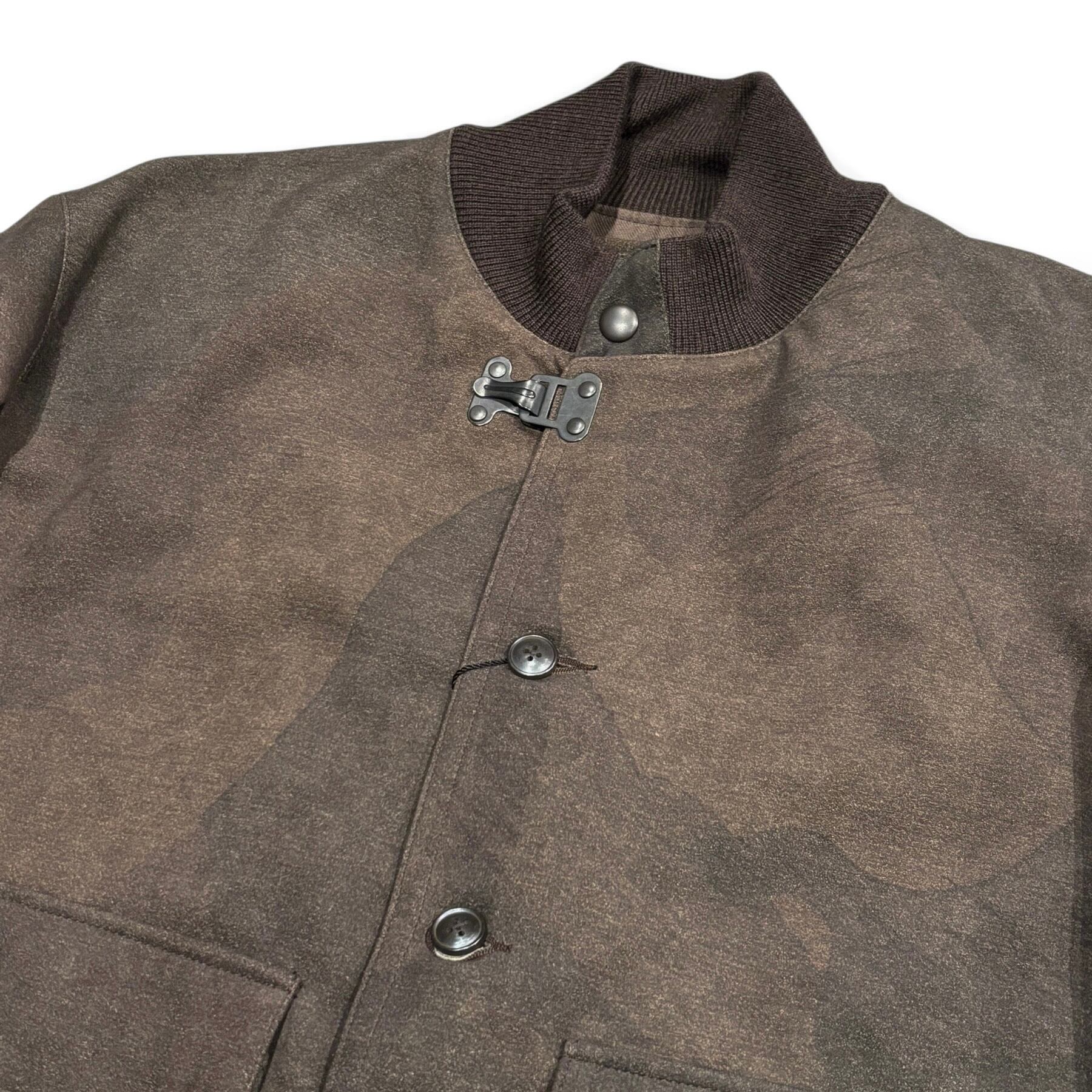 NIGEL CABOURN / A-1 JACKET - CAMO ULTRA SUEDE (ナイジェルケーボン