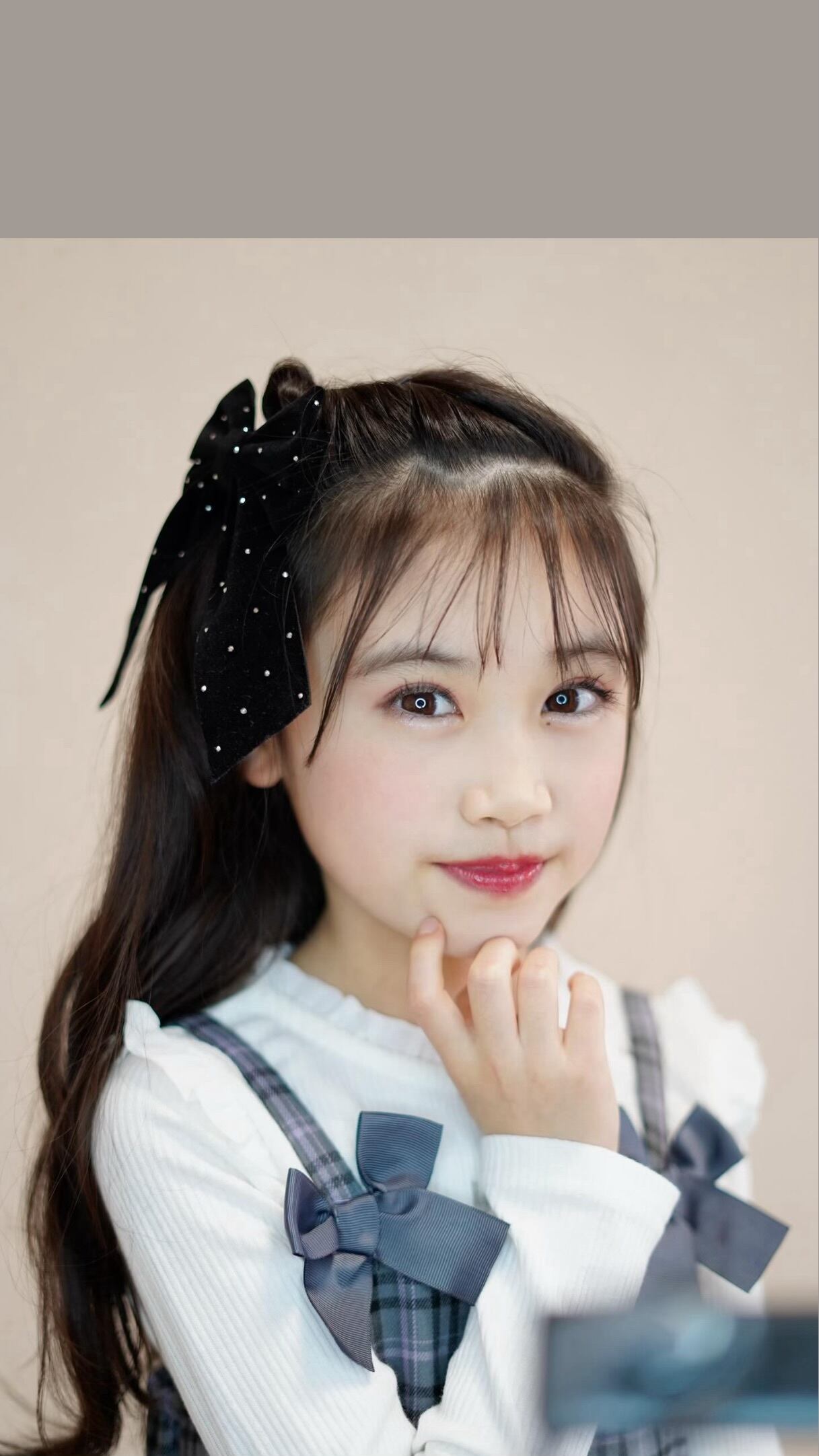 上品レディな ベルベット♡ ブラックのたらりんリボン♡ | rippy ribbon