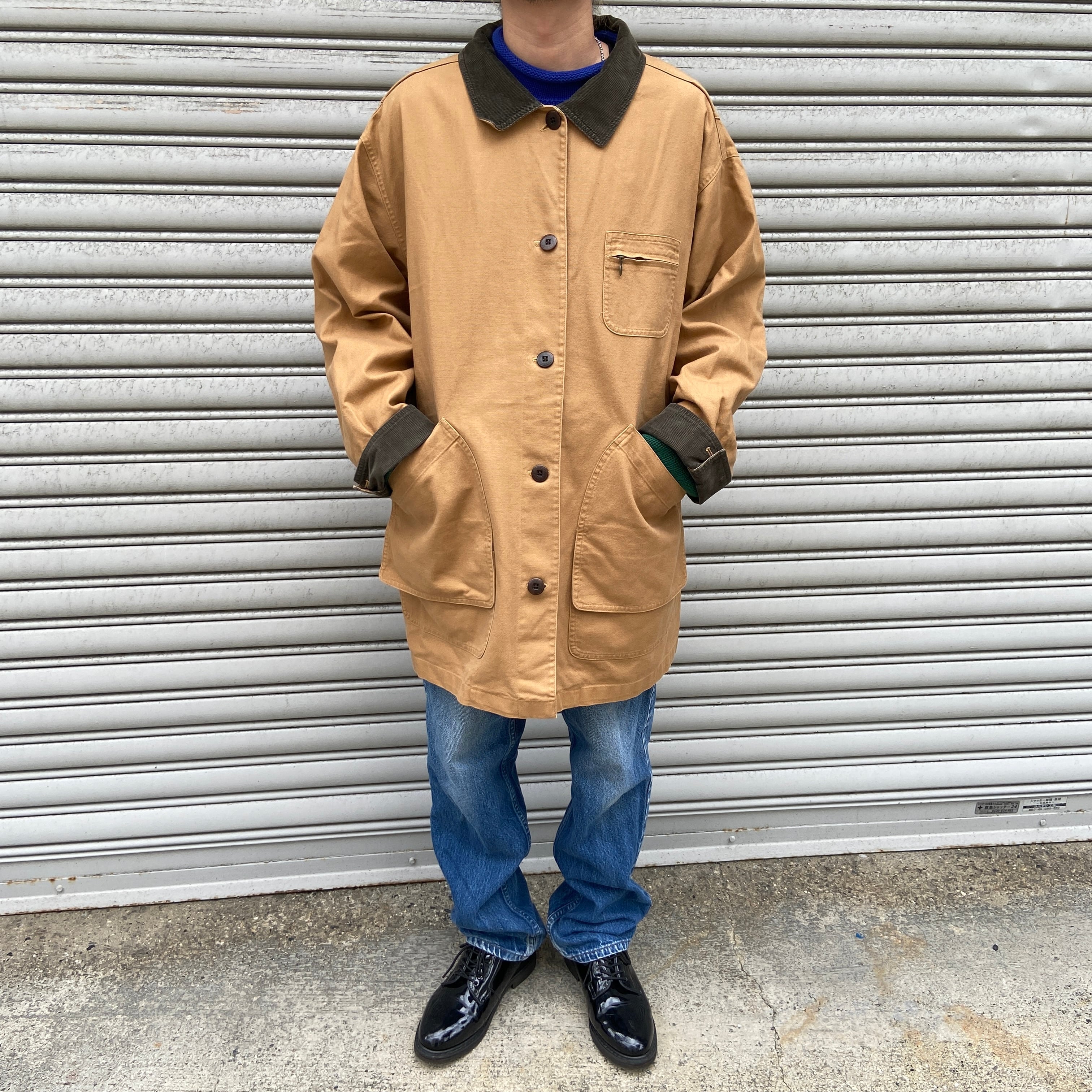 L.L.Bean フィールドコート ハンティングジャケット ブラウン XL相当  