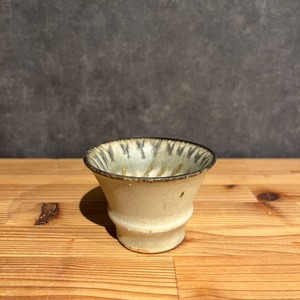 小代焼一先窯 緑釉 茶杯