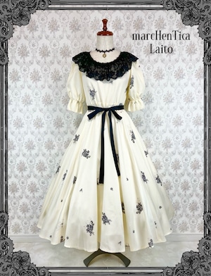 【数量限定】 marcHenTica Laito（花柄クリーム）