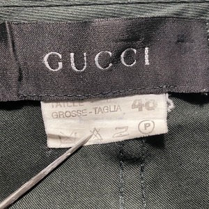 vintage GUCCI stretch work pants