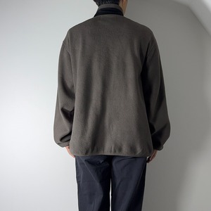 90s LANDS' END fleece jacket "made in USA" XL 古着