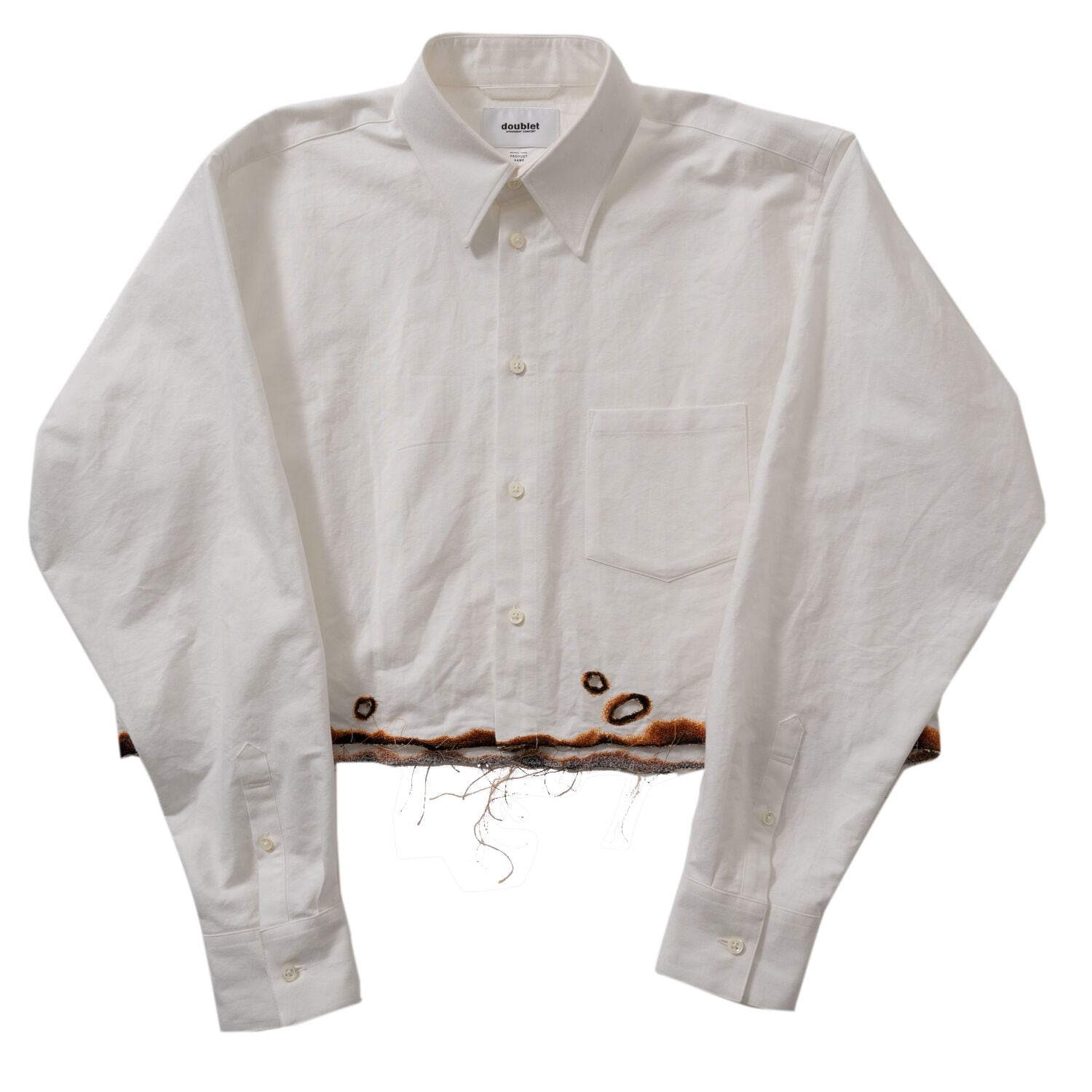 19AWdoublet ダブレット ANT EMBROIDERY SHIRT-