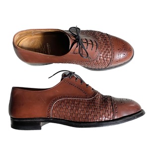 SCOTCH GRAIN leather shoes