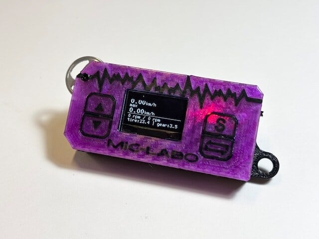 mic-Labo× E.D.M】 SPEED FREAK ミニ四駆用小型速度チェッカー | E.D.M