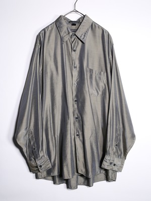 beautiful coloring oversize drapery shirt