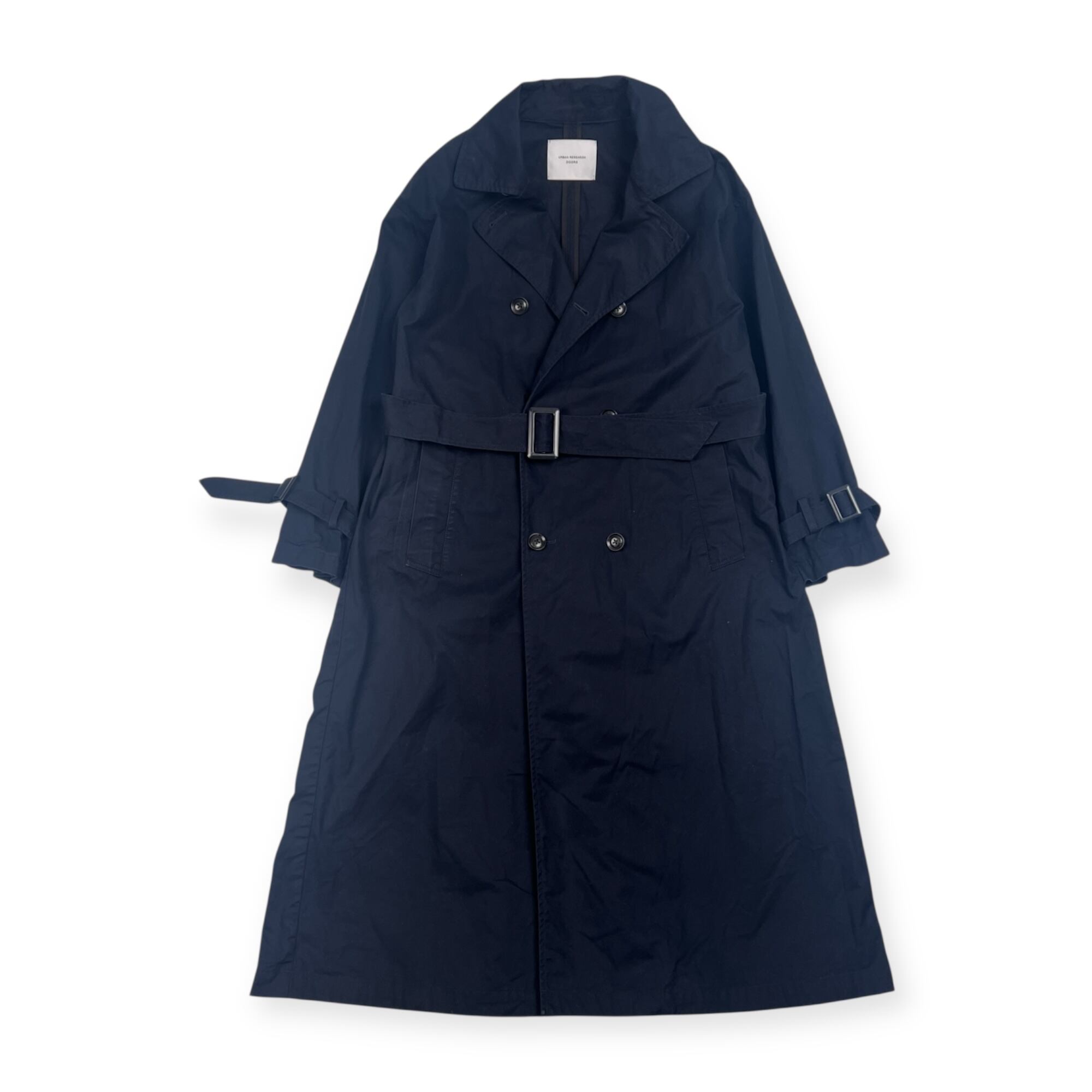 Christian Dior】クリスチャンディオール SILK 絹100％ トレンチコート