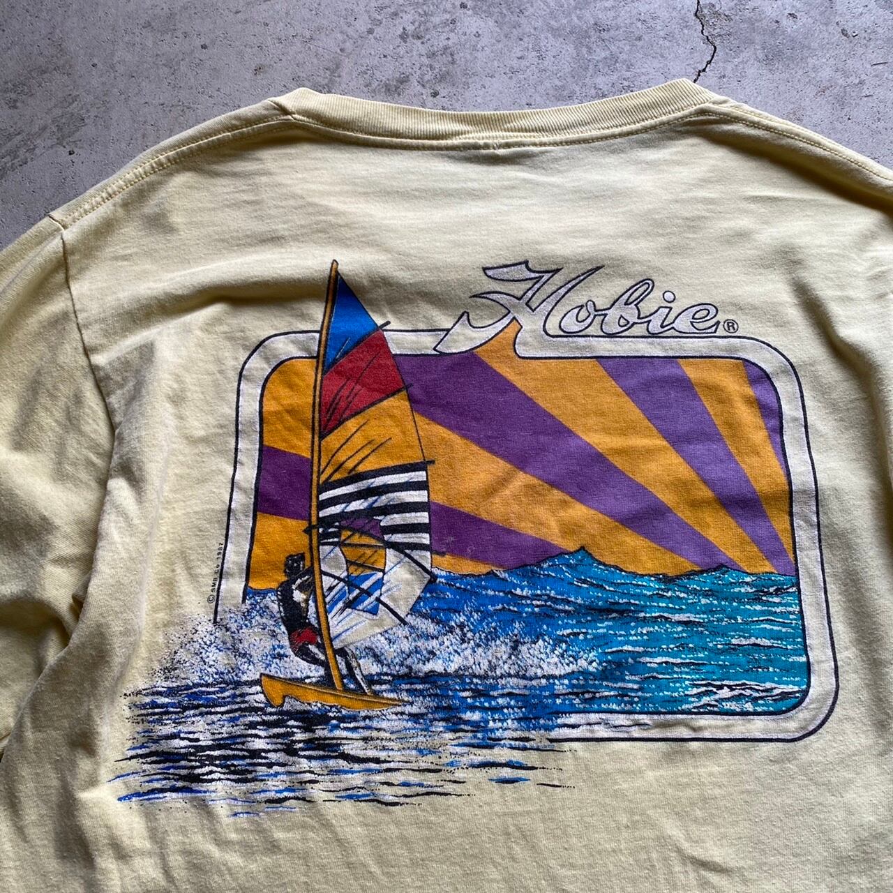 vintage ヴィンテージ　used 古着　80s HOBIE ホビー　サーフ　ロング　Tシャツ　aloha | magazines webshop  powered by BASE