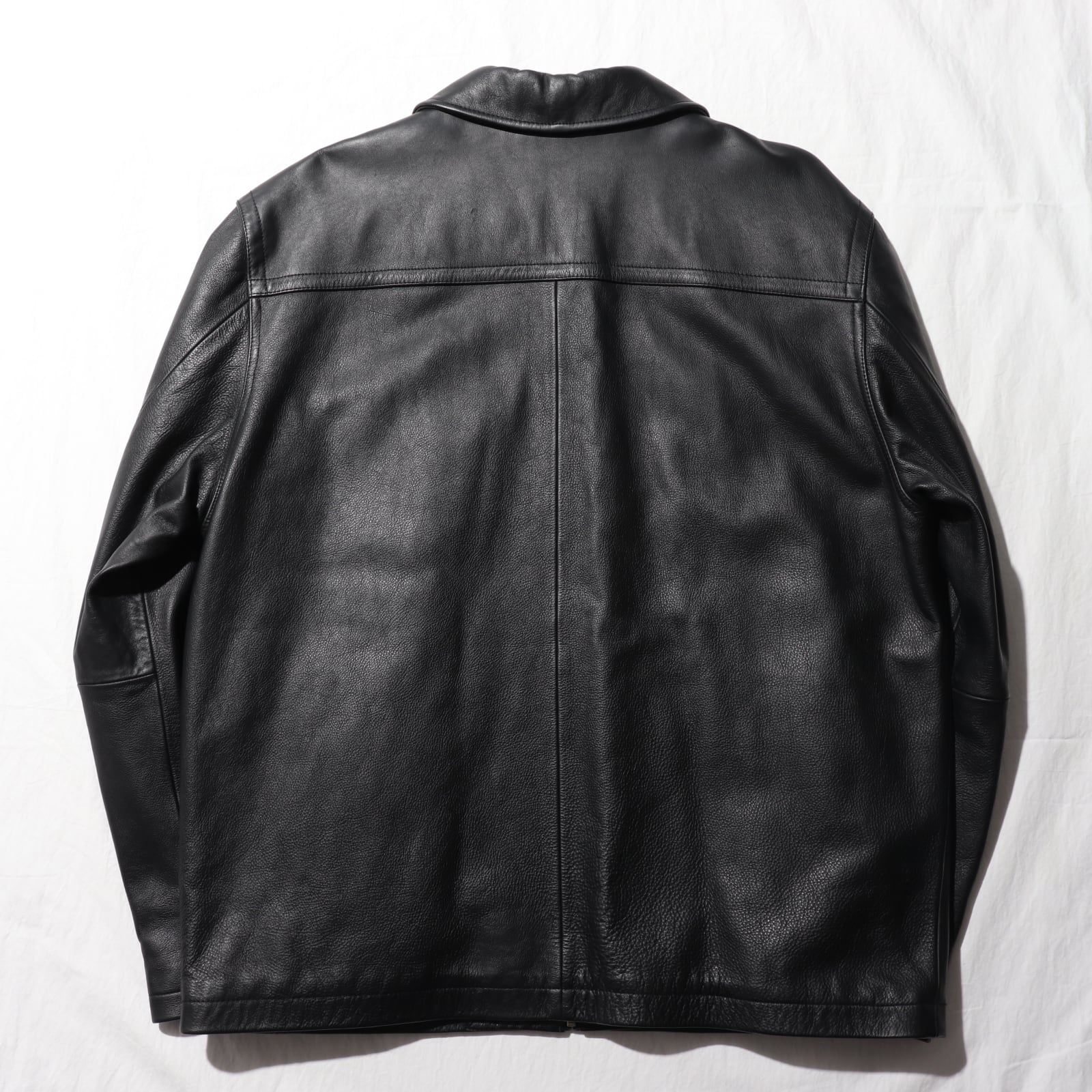 Mint 優良皮革 L Y2K OLD GAP レザージャケット オールドギャップ 黒