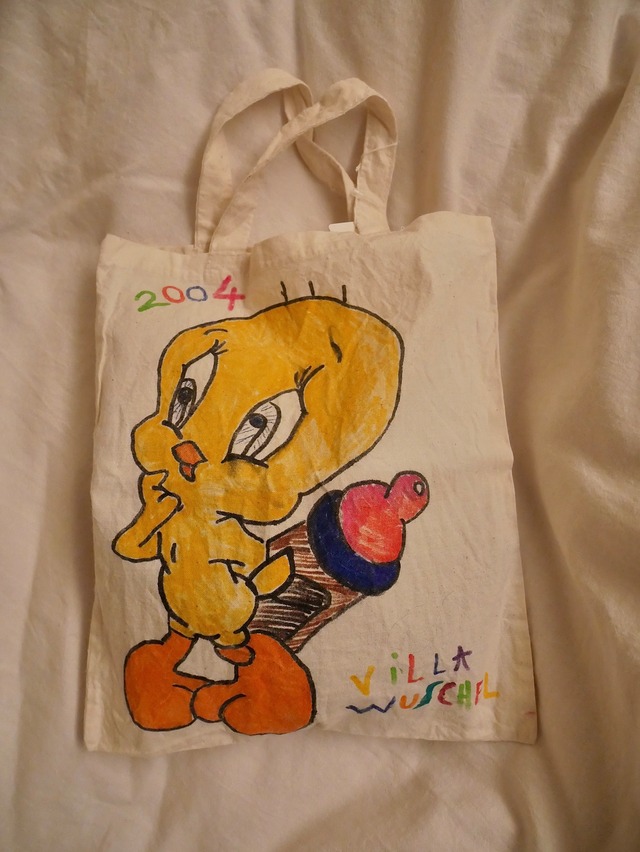 Tweety rakugaki eco bag