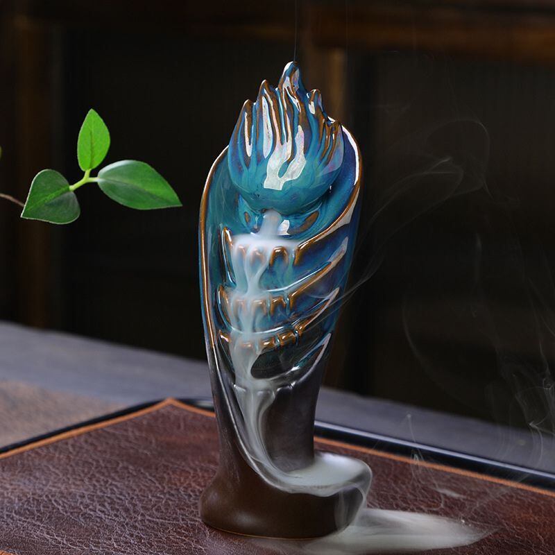 楽天市場】5タイプ展開 心経 中国風 佛手 青瓷 白瓷 蓮の花 LEDライト