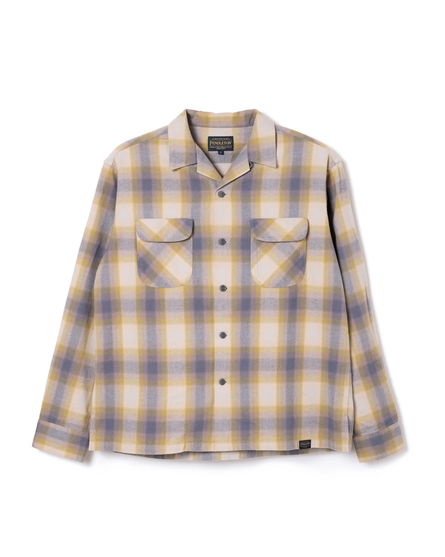 PENDOLETON (ペンドルトン) ー オープンカラーシャツ Mint/Gray 4475-7001