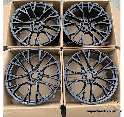 22インチ ニュースタイル グロスブラックホイール レンジローバー スポーツ 5x120 22x10.5 -BRN-12483