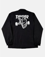 THRASHER / THRASHER x SPITFIRE THRASH&BURN COACH JACKET