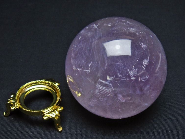 アメジスト 丸玉 68mm スフィア 一点物 151-8421 | 天然石