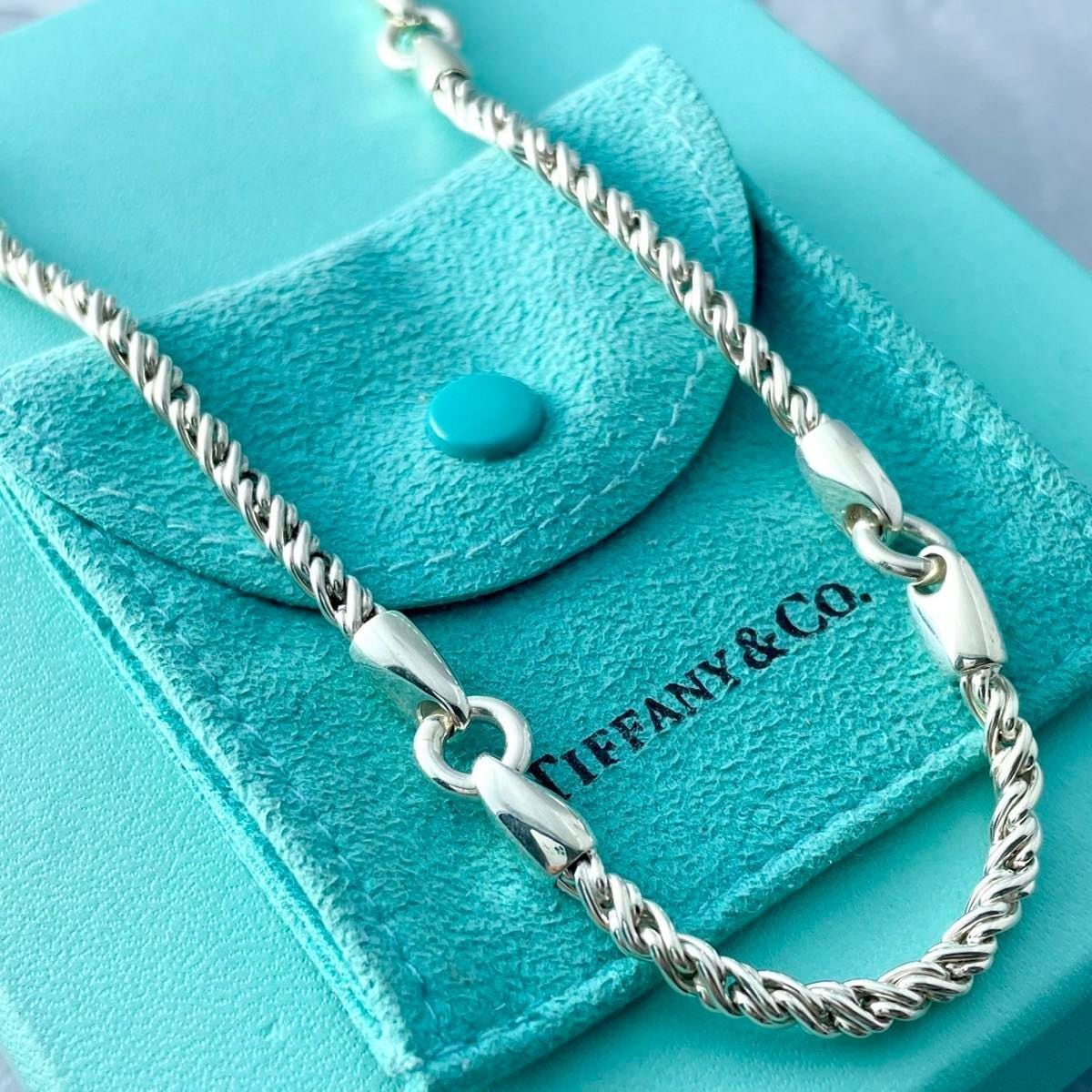 TIFFANY ティファニー ベネチアン IDブレスレット メンズ | Pay ID