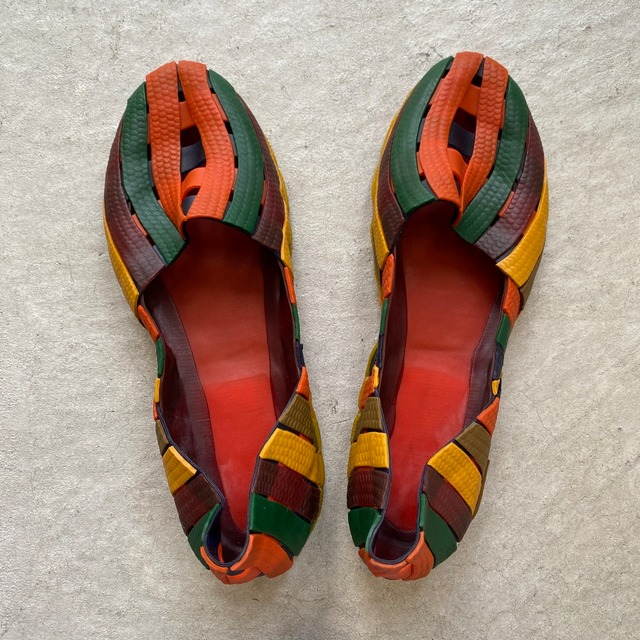 Dr. da Borracha｜アマゾン天然ゴム 手仕事シューズ　サンダル④２５cm