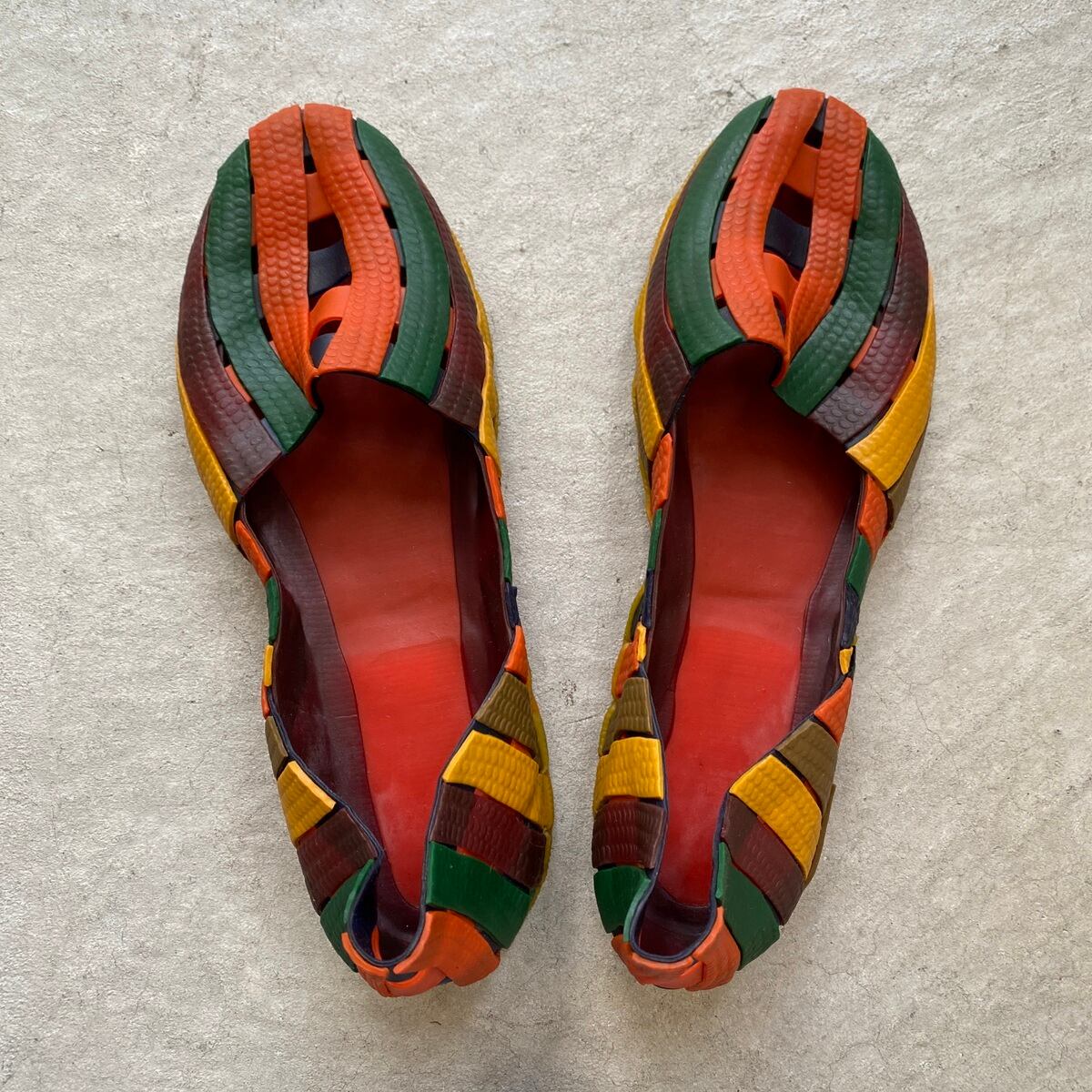 Dr. da Borracha|アマゾン天然ゴム 手仕事シューズ サンダル④25cm