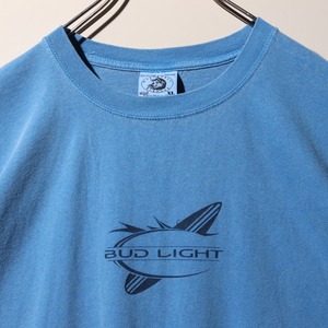 美品 XL USA 製品染め BUD LIGHT サーフTシャツ ピグメントダイ budweiser バドワイザー