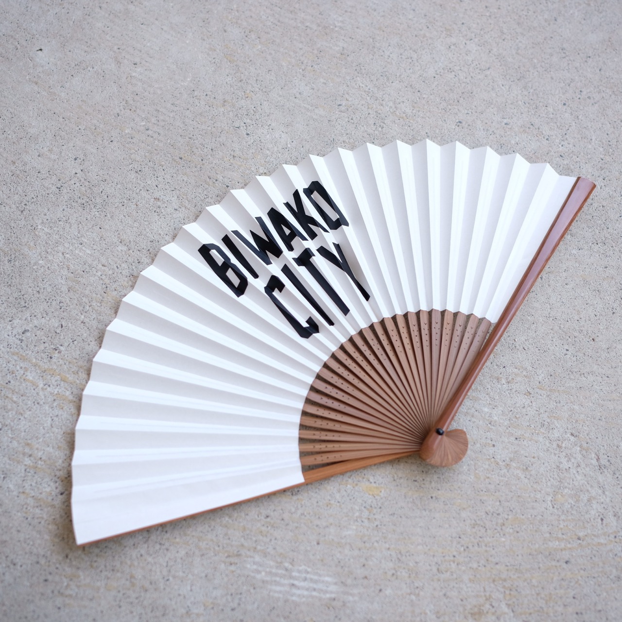 【受注生産】BIWAKO CITY / 近江扇子 / 高島扇骨