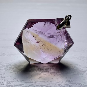 6.六芒星☆アメトリン ペンダントトップ