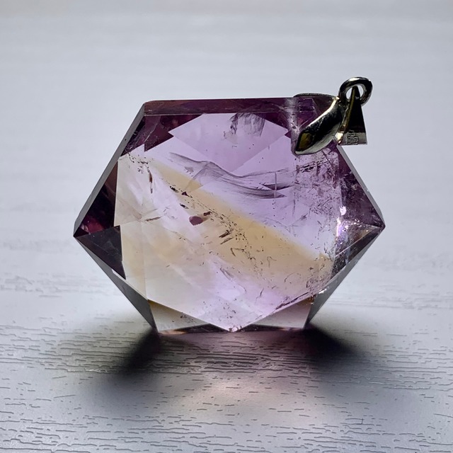 6.六芒星☆アメトリン ペンダントトップ