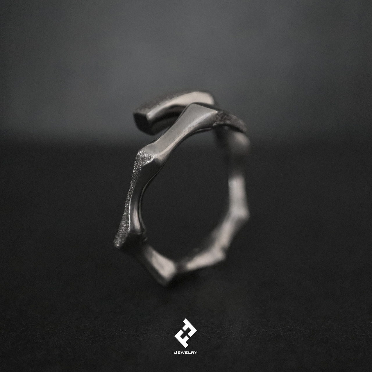 +bamboo・リング (black) (S)