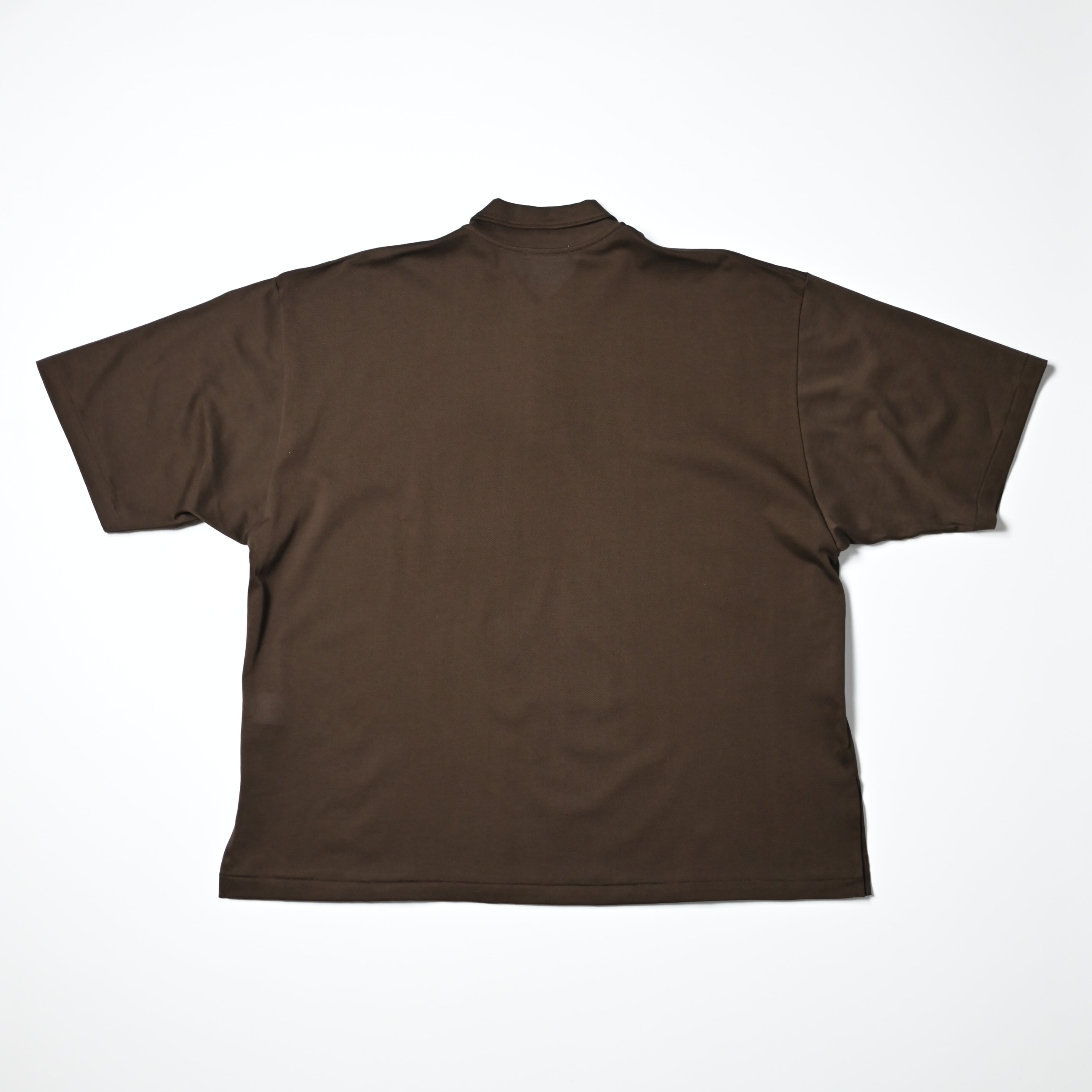 INTERIM / HIGH GAUGE SEA ISLAND PIQUE HYPER BIG POLO SHIRT | GANKO