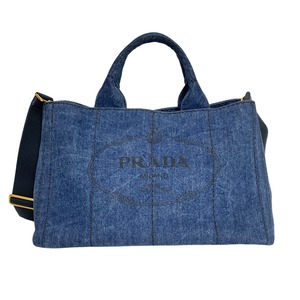 PRADA プラダ カナパ ２ｗａｙトートバッグ ブルー 8872-202210