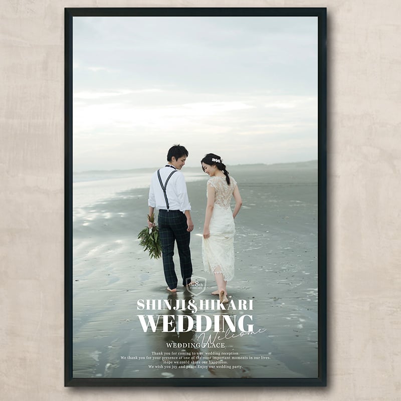ウェルカムボード girl | mayc wedding