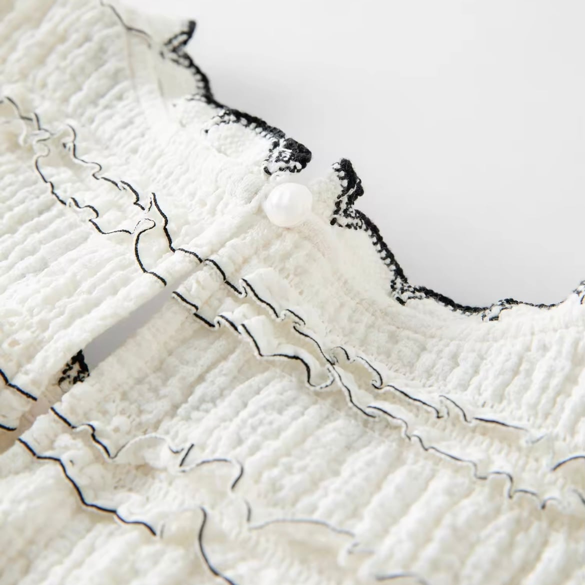 race scalloped blouse