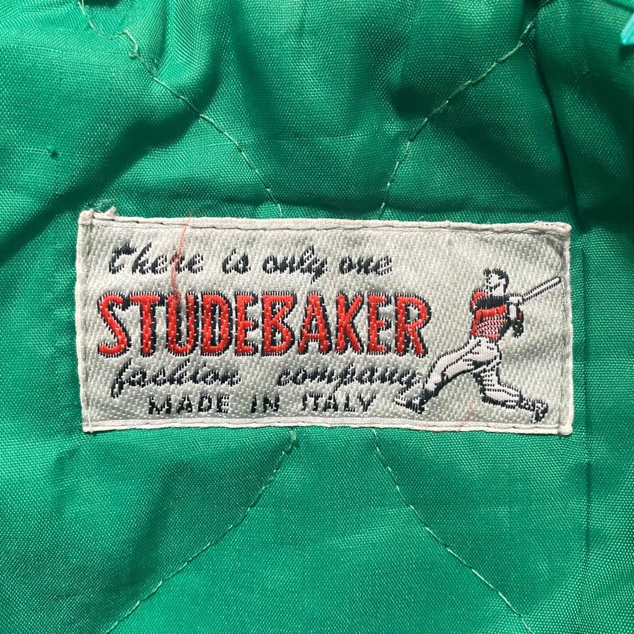 old nylon puckering blouson