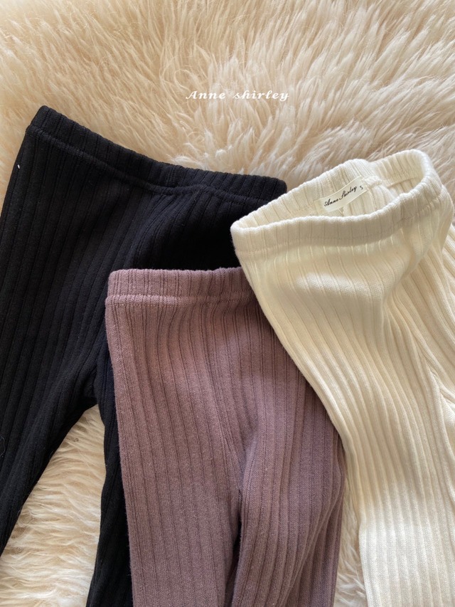 《即納》《anneshirley》fleece leggings