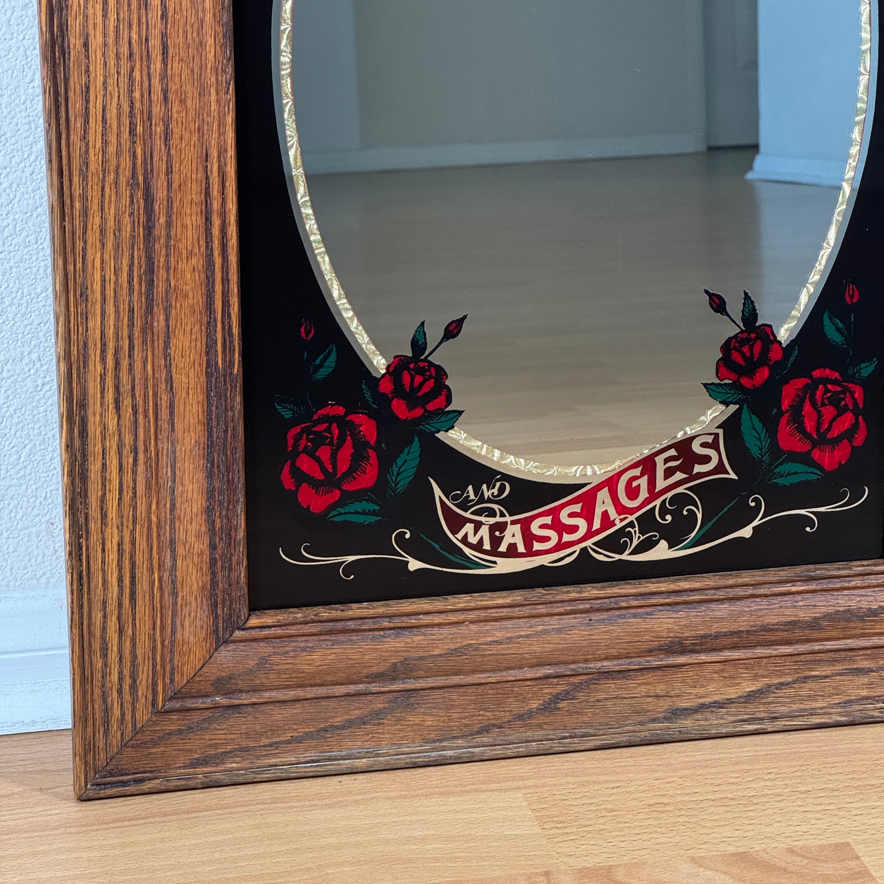 1939 ビンテージ HOT BATHS ディスプレイミラー | VINTAGE RUSH