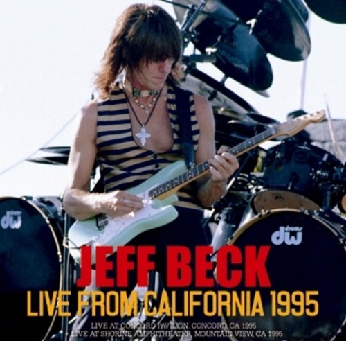 NEW JEFF BECK   LIVE FROM CALIFORNIA 1995   2CDR  Free Shipping