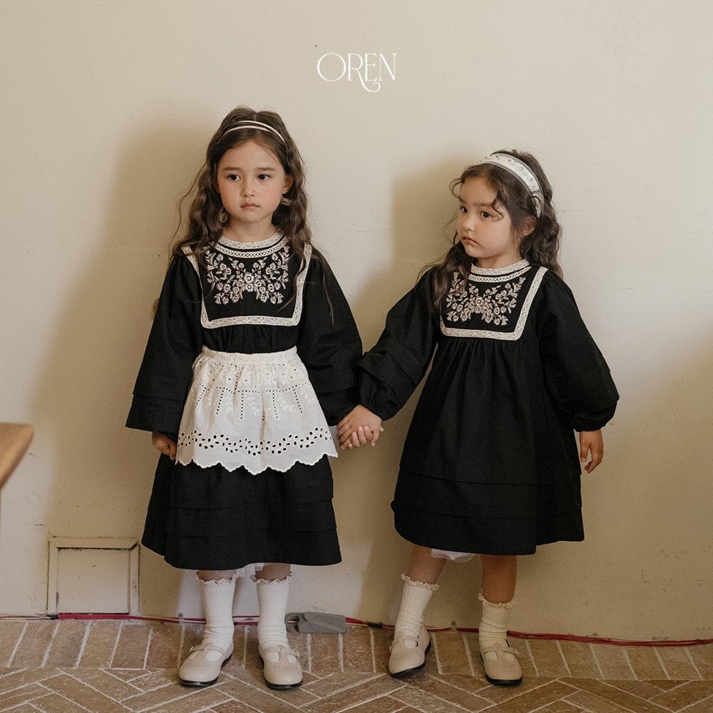 【2点送料無料】«予約»«Oren» ノワールワンピース