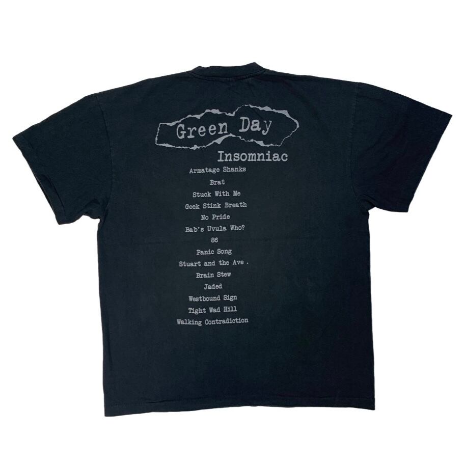 11163 Green Day 90s 半袖 ロックTシャツ 両面プリント L | San Fernando