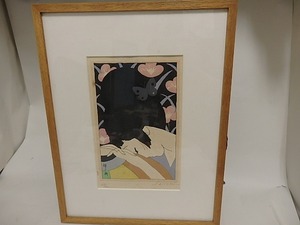 林静一木版画「儚夢2」　限定300部　/　林静一　　[24091]