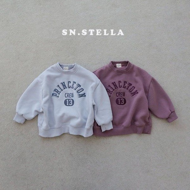 【取寄】sn.stella｜friston sweatshirt｜フリストンスウェット｜XS-JM｜kids&jr｜25 winter