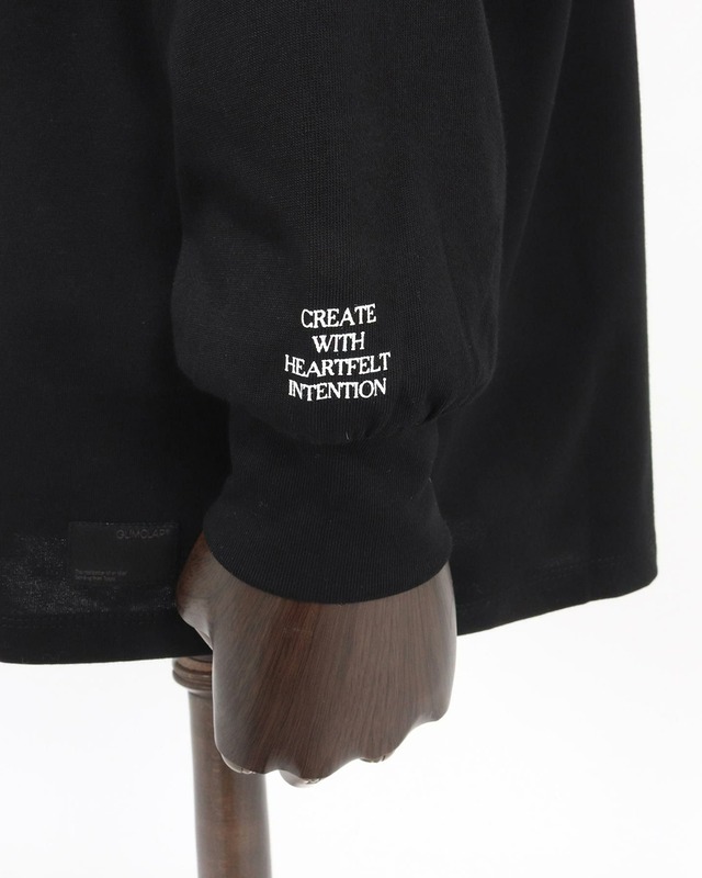 【GLIMCLAP】ボックスシルエット ロゴプリント ロンT　(19-027-gls-cf)