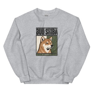 BUD SHIBA｜柴犬ポスター風プリントスウェット｜BD019