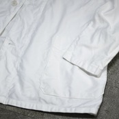 Italian navy work jacket white