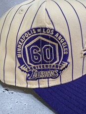 Mitchell＆Ness/ミッチェルアンドネス NBA ロサンゼルス・レイカーズキャップ クリーム