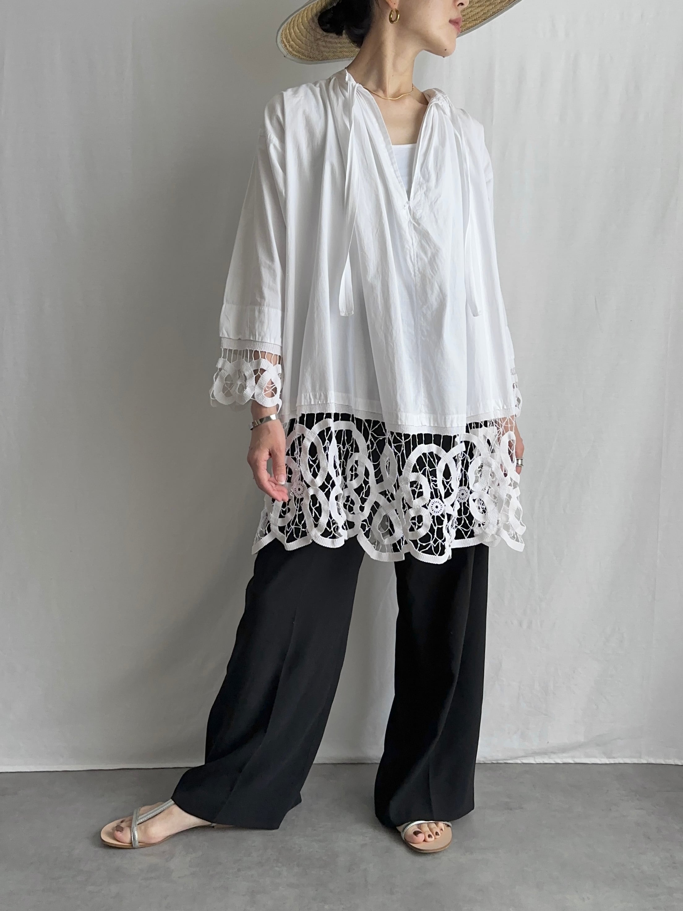 ドイツアンティーク チャーチスモック | common vintage 