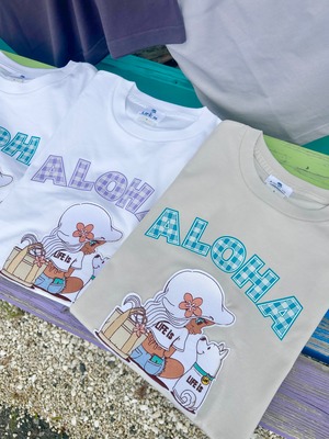 【mapuaコラボ】パラカALOHA ワッペンTシャツ ¥6,990+tax