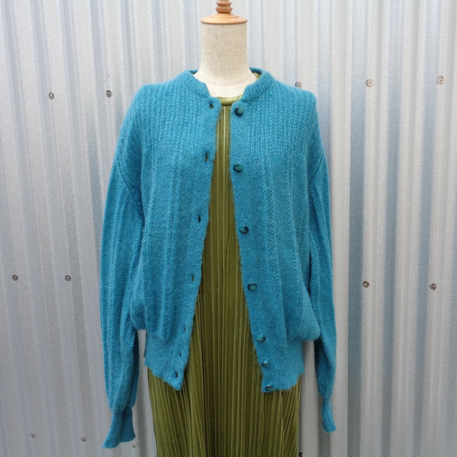 Made in Italy Mohair Cardigan／イタリア製 モヘアカーディガン | BIG