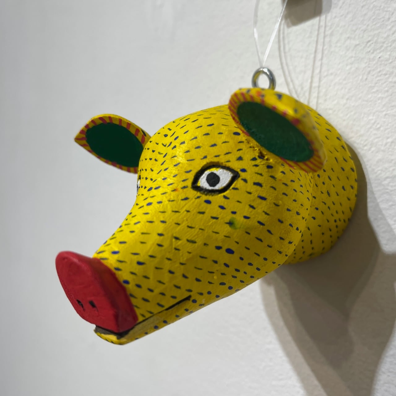 OAXACA WOOD CARVING オアハカ ウッドカービング アニマルヘッド