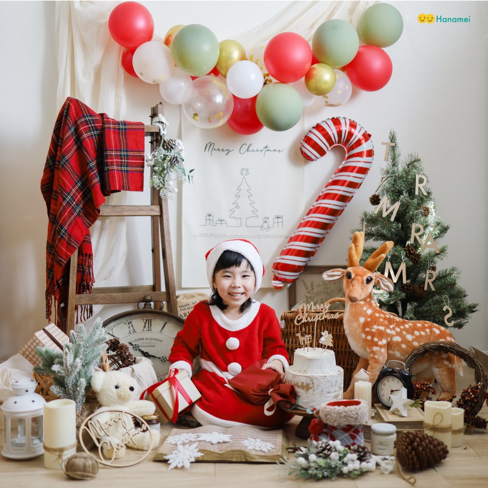 クリスマスバルーンセット ガーランド パーティーデコレーション バルーン regalo（パーティグッズ） クリスマス 飾り付け デコレーションセット