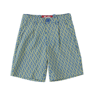 K'rooklyn Exclusive Kids Short Pants -Navy & Yellow- (110cm)